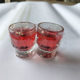 (1 cặp)Đèn cầy ly mắt tre thờ cúng