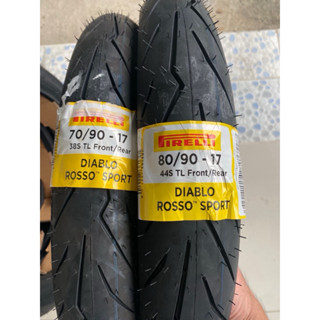 Vỏ pirelli rosso sport mẫu mới xuất xứ ý , thiết kế thể thao , vận hành êm ái , chống trơn trượt , bám đường
