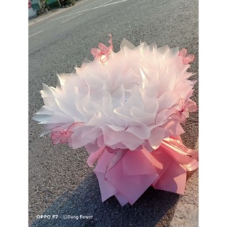  Cốt cắm hoa Công Chúa Tim 50b sáp 30nhũ  chưa bao gồm hoa  