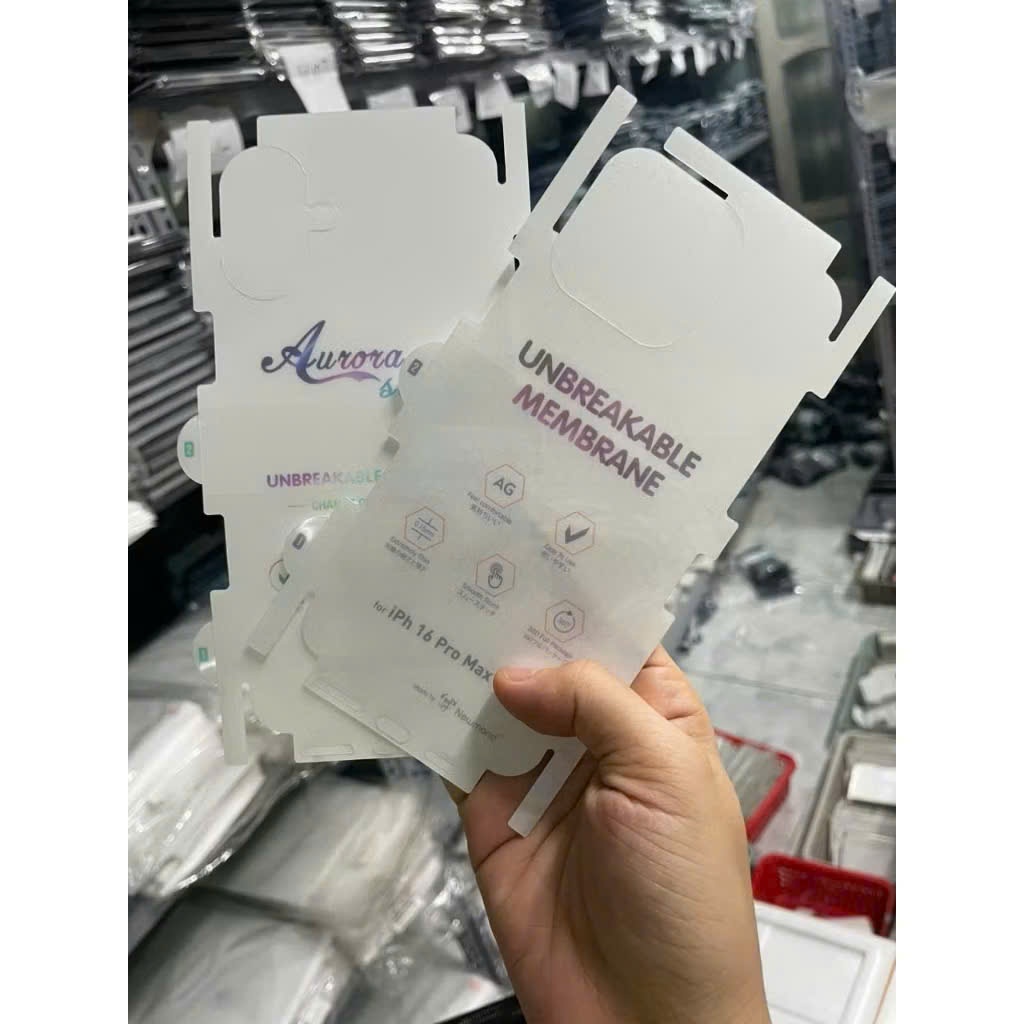 Miếng dán PPF mặt sau cho iphone 16 / 16 Plus / 16 Pro / 16 Pro Max siêu bảo vệ (tnkn)