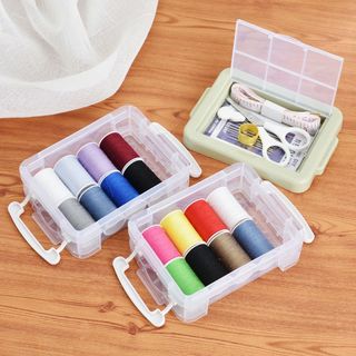 Hộp Kim Chỉ Khâu 2 Tầng 30 Món Tiện Dụng