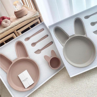 SET ĂN DẶM 5 MÓN VÀ KHAY LỚN ROCOU CAO CẤP HÀN QUỐC