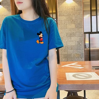 [ GIẢM 130K ] Áo phông thiết kế MICKEY CT2 LOGO cotton 100% form rộng trẻ trung năng động