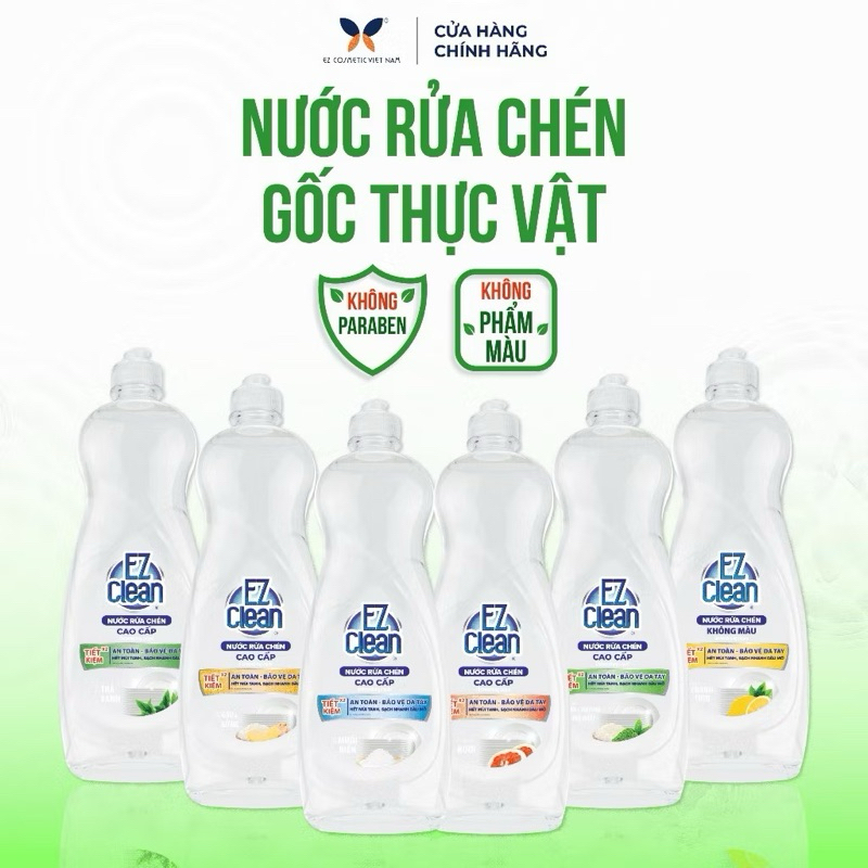 NƯỚC RỬA CHÉN EZ CLEAN 800g