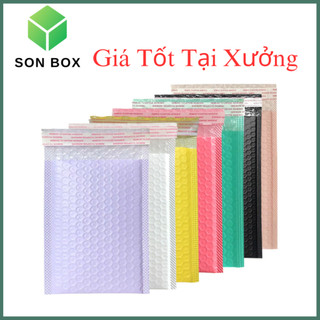 (COMBO 50 Túi) Túi gói hàng chống sốc, bao chống sốc, túi niêm phong chống sốc