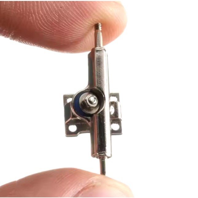 Aluminium Skateboard Fingerboard Trucks Gold & Silver 32mm & 34mm . Trục Ván trượt ngón tay bằng nhô