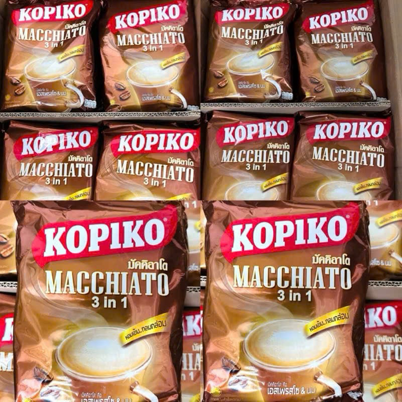Com Bo 2 bịch Caffe Kopiko Thái Lan