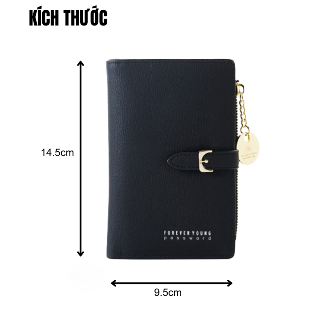 Ví Nữ Dài Cầm Tay FOREVER YOUNG Da Mềm Nhiều Ngăn Tiện Dụng Chất Cực Đẹp PL01 - Tukado | BigBuy360 - bigbuy360.vn