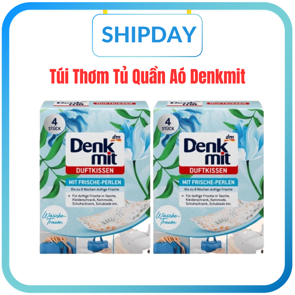 [HÀNG ĐỨC] Túi thơm để tủ quần áo Denkmit