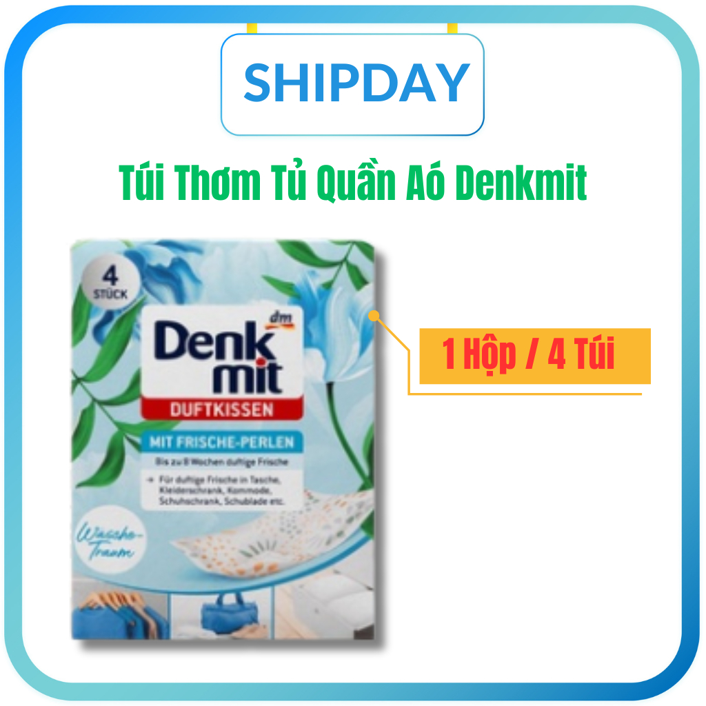 [HÀNG ĐỨC] Túi thơm để tủ quần áo Denkmit