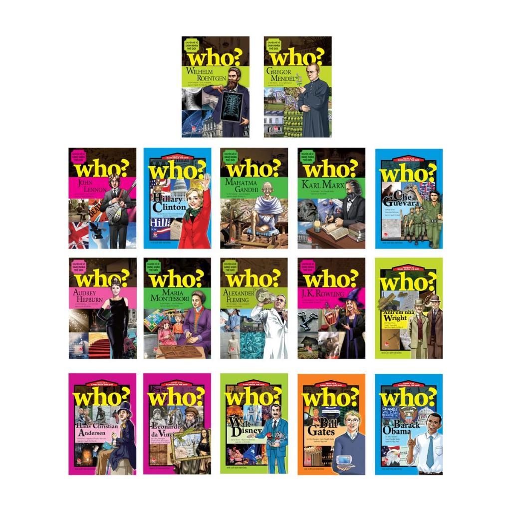 Sách - Who? Chuyện Kể Về Danh Nhân Thế Giới - KĐ
