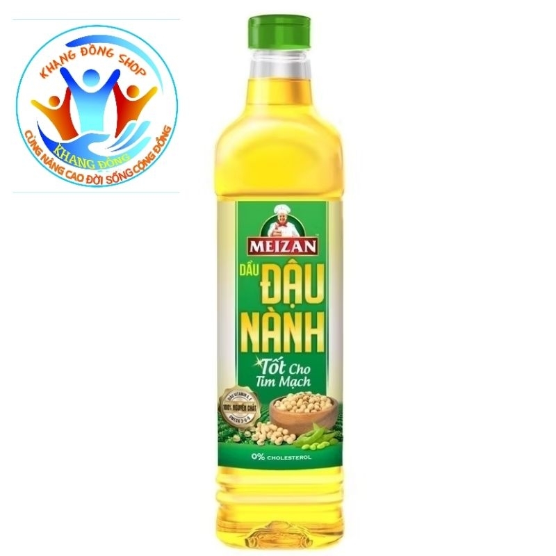 DẦU ĂN Meizan Dầu đậu nành 1 Lít.