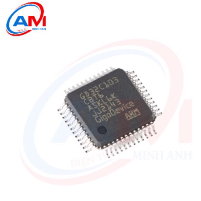 GD32C103CBT6 LQFP48 hãng Gigadevice