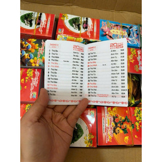 Sổ tay mini 2025