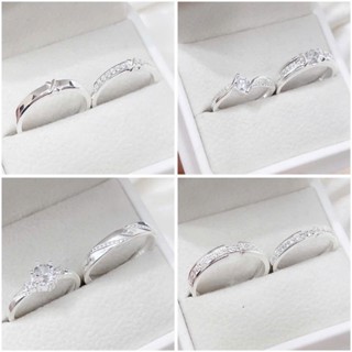  Nhẫn đôi bạc  tặng kèm hộp  tổng hợp nhẫn đôi bạc ta Silvergo Jewelry 
