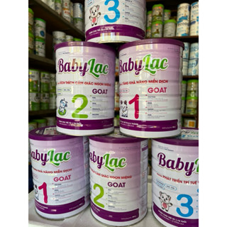 sữa babylac goat đủ số 1-2-3 phát triển trí tuệ và tầm vóc hộp 900g