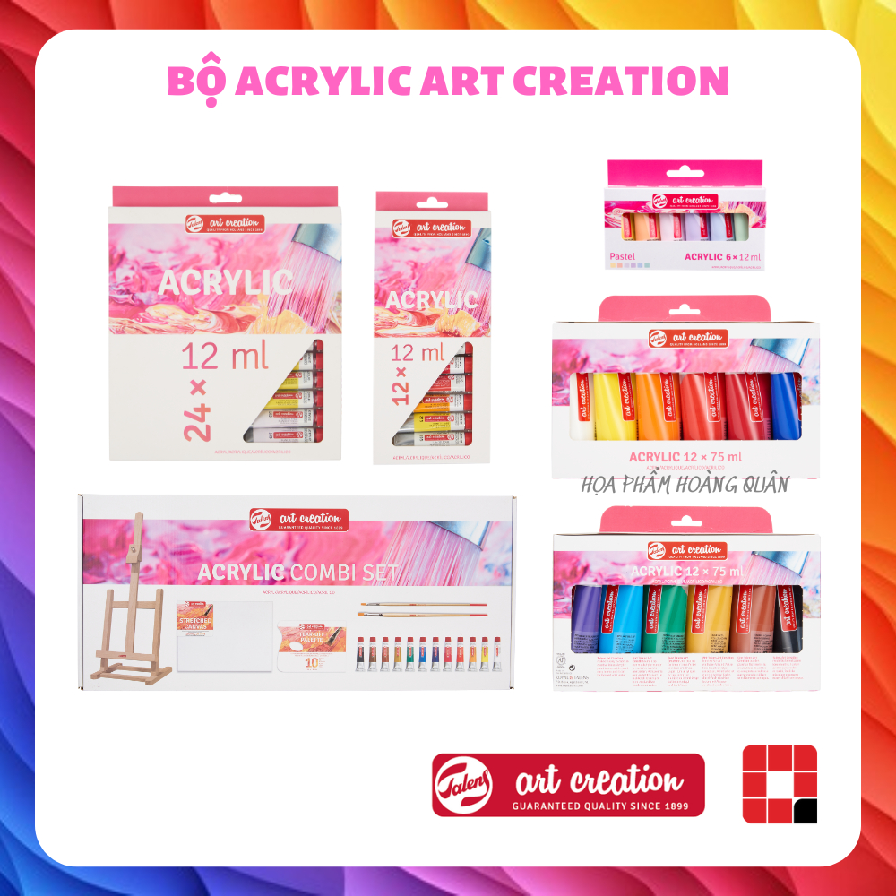 BỘ MÀU ACRYLIC ART CREATION