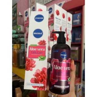 Dung Dịch Vệ Sinh Phụ Nữ phụ khoa cao cấp khử mùi chăm sóc vùng k í n Aloe Vera Riversa 300ml