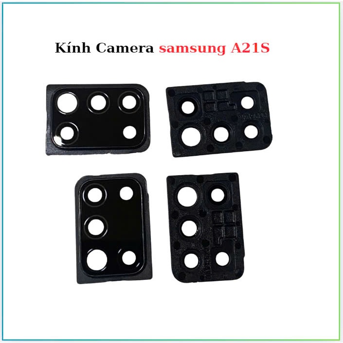 Kính Camera samsung  A21S ,kính + vành