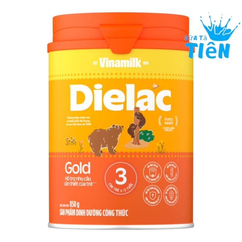 SỮA DIELAC GOLD 3 (1-2 Tuổi) - 850g