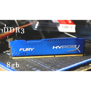  RAM Máy Tính PC Kingston Hyper Fury 8GB DDR3 Buss 1600 Hàng Mới 100% | Bảo Hành 1 Đổi 1 Trong 36 Tháng 
