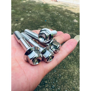 ốc hạ phuộc inox 304 salaya bộ 4 con ( lưu ý không lắp dc cho ex 135 )