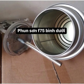 DỤNG CỤ PHUN SƠN F75 BÌNH DƯỚI 500CC ĐẦU PHUN 1.8MM
