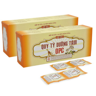 QUY TỲ DƯỠNG TÂM OPC ( Hộp 48 gói) -Dùng khi suy nhược cơ thể - Hàng chính hãng OPC