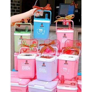  Thùng đá thùng trà sữa mini 1,2 lít hotrend siêu dễ thương 