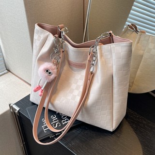 Túi xách nữ da PU cao cấp túi tote đeo vai sức chứa lớn có khoá kéo để vừa đi học đi làm phong cách retro