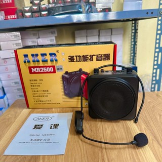 Máy trợ giảng không dây Aker MR2500 Loa To, Âm Hay, Pin Khỏe - Hàng Chính Hãng