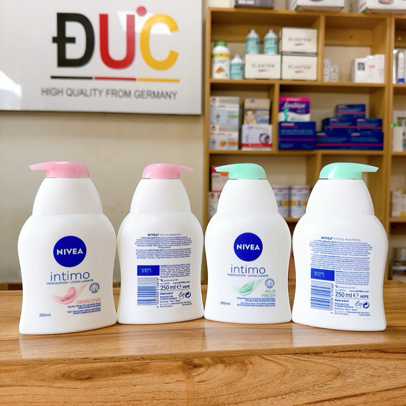 (Hàng Đức đủ Bill) Dung Dịch Vệ Sinh Phụ Nữ Nivea Intimo 25ml