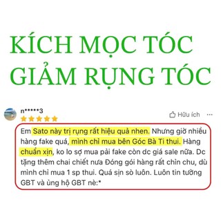 SATO KO RỤNG TÓC