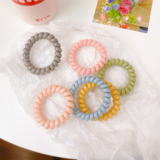 set 4 Dây cột tóc lò xo gam màu nhẹ nhàng