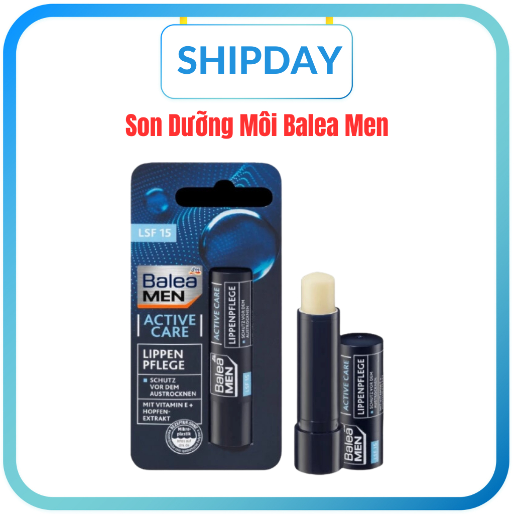 [HÀNG ĐỨC] Son dưỡng Balea men cho nam giới