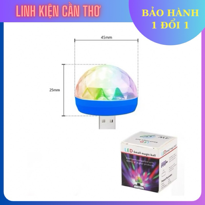 Đèn chớp vũ trường mini cổng USB
