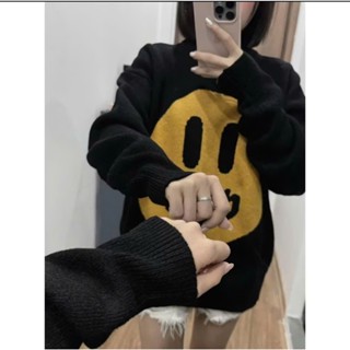 Áo Len Drew Nam Nữ Chất Len Cao Cấp Dày Dặn Chuẩn Loại 1-Áo Len Nam Nữ Mặt Cười Hàng Đẹp Dễ Phối Đồ Cực Ấm Hottrend 2025