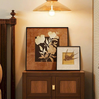 Tranh hoa và chim, tranh in trên vải canvas, tranh trang trí phòng khách, tranh phòng ăn, tranh decor by Printek