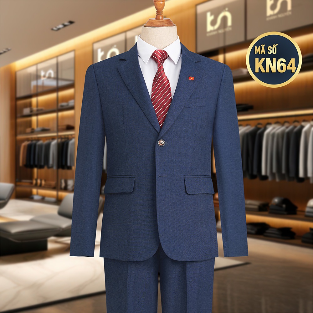 Bộ vest trung niên Khánh Nguyễn mã KN64