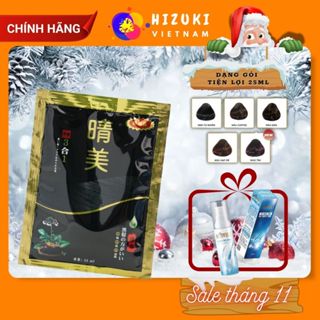 Dầu Gội Nhuộm Tóc Komi Nhật Bản Chính Hãng Gói 25ml Tiện Lợi