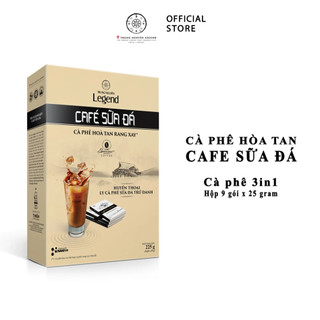 Cà Phê Hòa Tan Legend - Cà Phê Sữa Đá - Hộp 9 gói