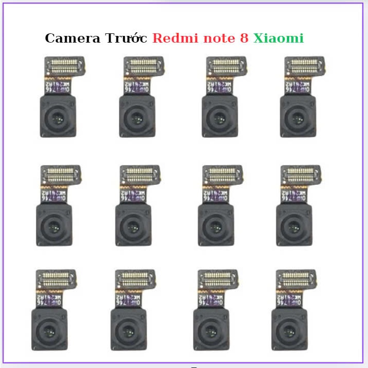 Camera trước Xiaomi Redmi note 8