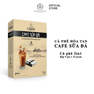  Trung Nguyên Legend - Cà phê sữa đá - Hộp 9 gói x 25gr 