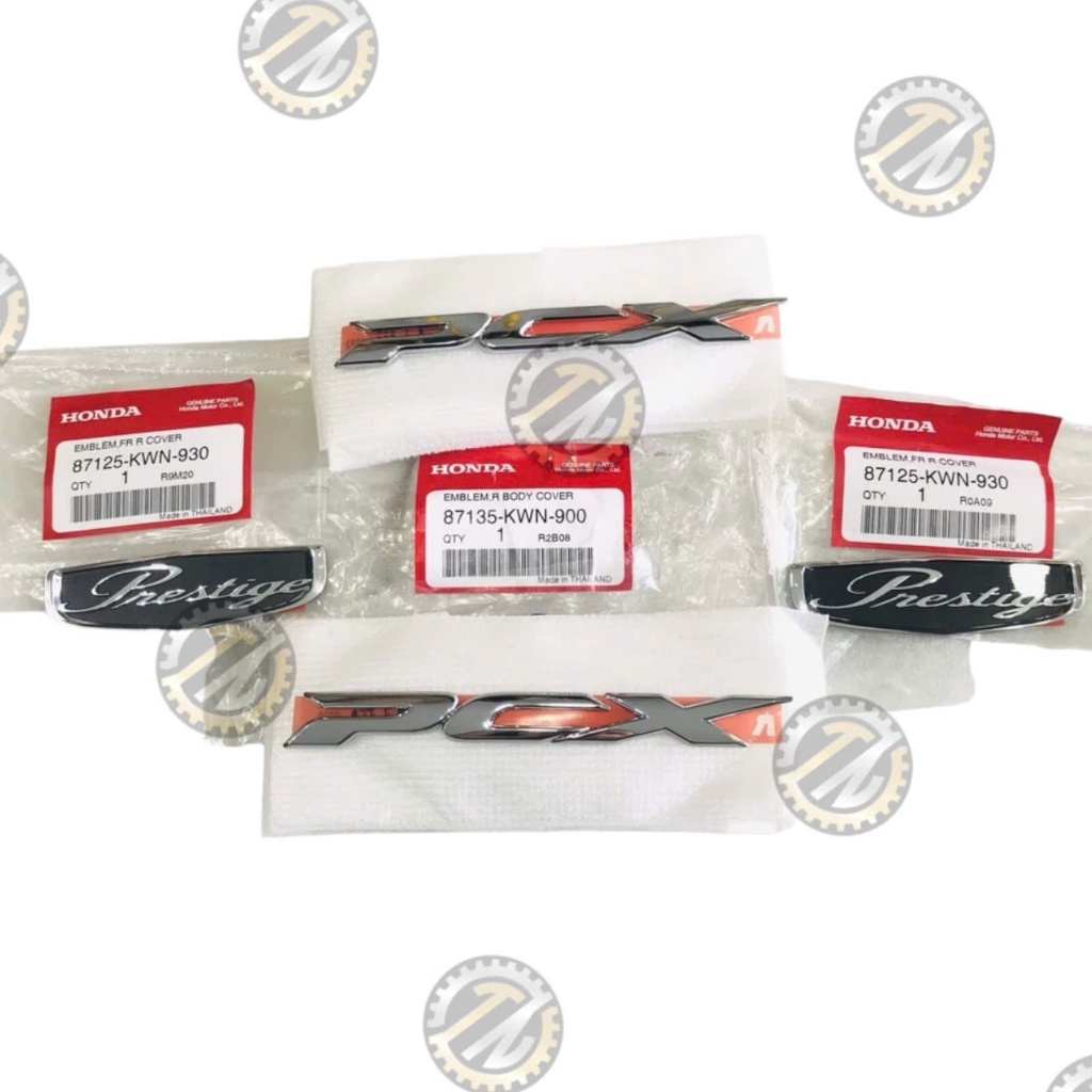 Tem chữ nổi PCX Thái 2010 zin