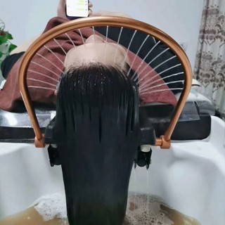 Vòm Gội Đầu Dưỡng Sinh Phun Nước Tuần Hoàn + Combo Gối Cao Su Có Lỗ Thoát Nước & Giá Inox