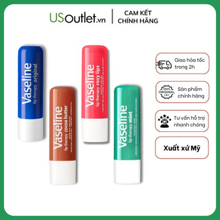  Son Dưỡng Môi Dạng Thỏi Vaseline Lip Therapy Đủ Màu 4.8g 