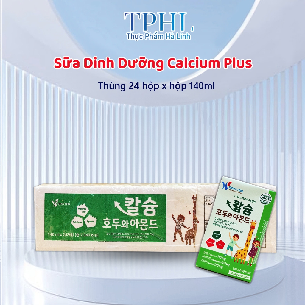𝗦𝘂̛̃𝗮 𝗛𝗮̣𝘁 𝐎𝐑𝐆𝐀𝐍𝐈𝐂 Calcium 𝗣𝗹𝘂𝘀 nhập khẩu Hàn Quốc
