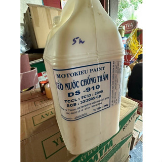 FREESHIP [Chính Hãng] Keo bóng nước sơn - Keo chống thấm tạo bóng Moto Kiều DS-910 ( 5 Lít )