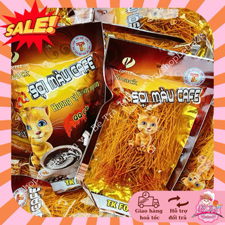 (Combo 10 gói) Snack sợi màu cafe, snack ăn vặt