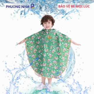 ÁO MƯA CÁNH DƠI CHO BÉ, Áo Mưa Cánh Dơi Xẻ Tà Cho Trẻ Em – Thương Hiệu Phương Nam